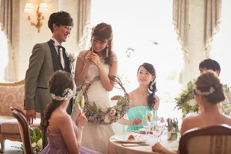 山梨の少人数結婚式写真事例「サドヤシャトードプロヴァンス」