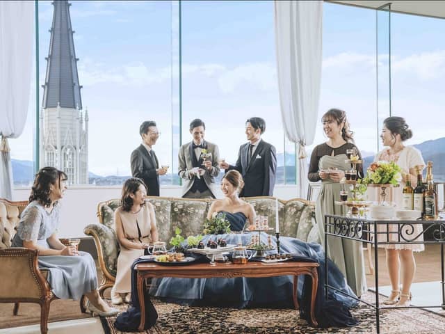 山梨の少人数結婚式写真事例「アピオグランドステージ」
